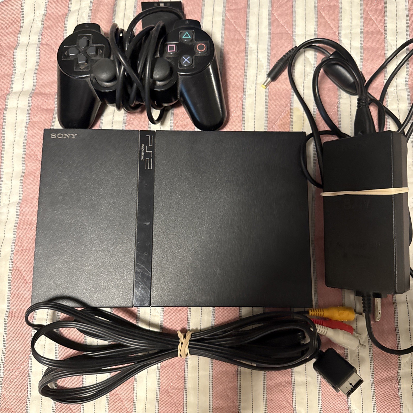 Sony PlayStation 2 Slim Black Gaming Console