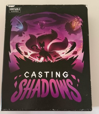Casting Shadows Board Game Unstable Games Tee Turtle 2022 Complete