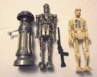 1977-83 Kenner Vintage Star Wars *IG-88, FX7 MEDICAL DROID, BD8* 3 ROBOT LOT