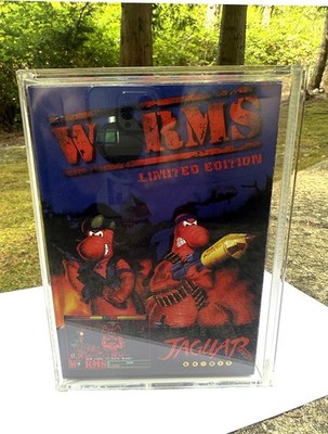 Atari Jaguar 64 Game - WORMS Limited Edition (Telegames) (US Seller)