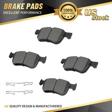 Front Brake Pads w/ Hardware for 22-24 Ford Escape Bronco Sport Maverick Corsair