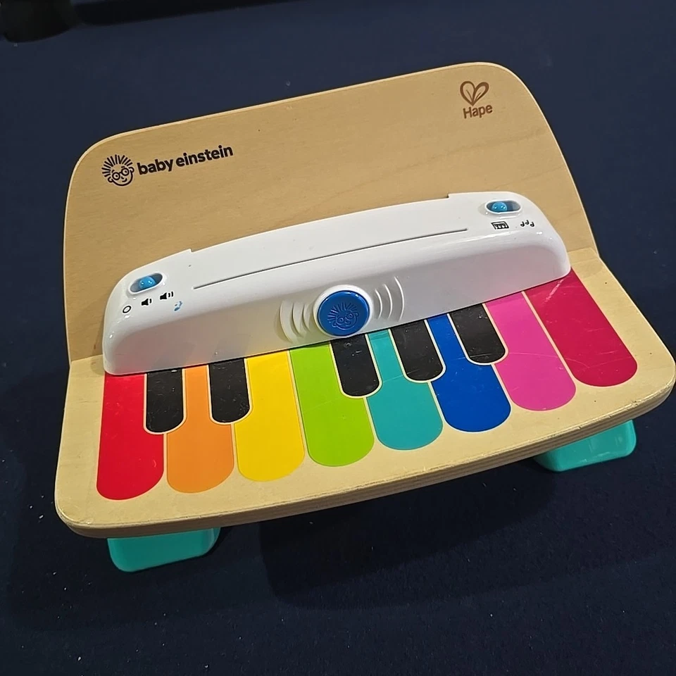 Juguete musical de madera Baby Einstein Hape Magic Touch piano probado funcionando perfectamente Foto 3 de 4