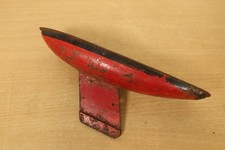 Vintage Tin Plate Metal Small Pond Yacht 12" Hull Body - Possibly by Tri-ang?