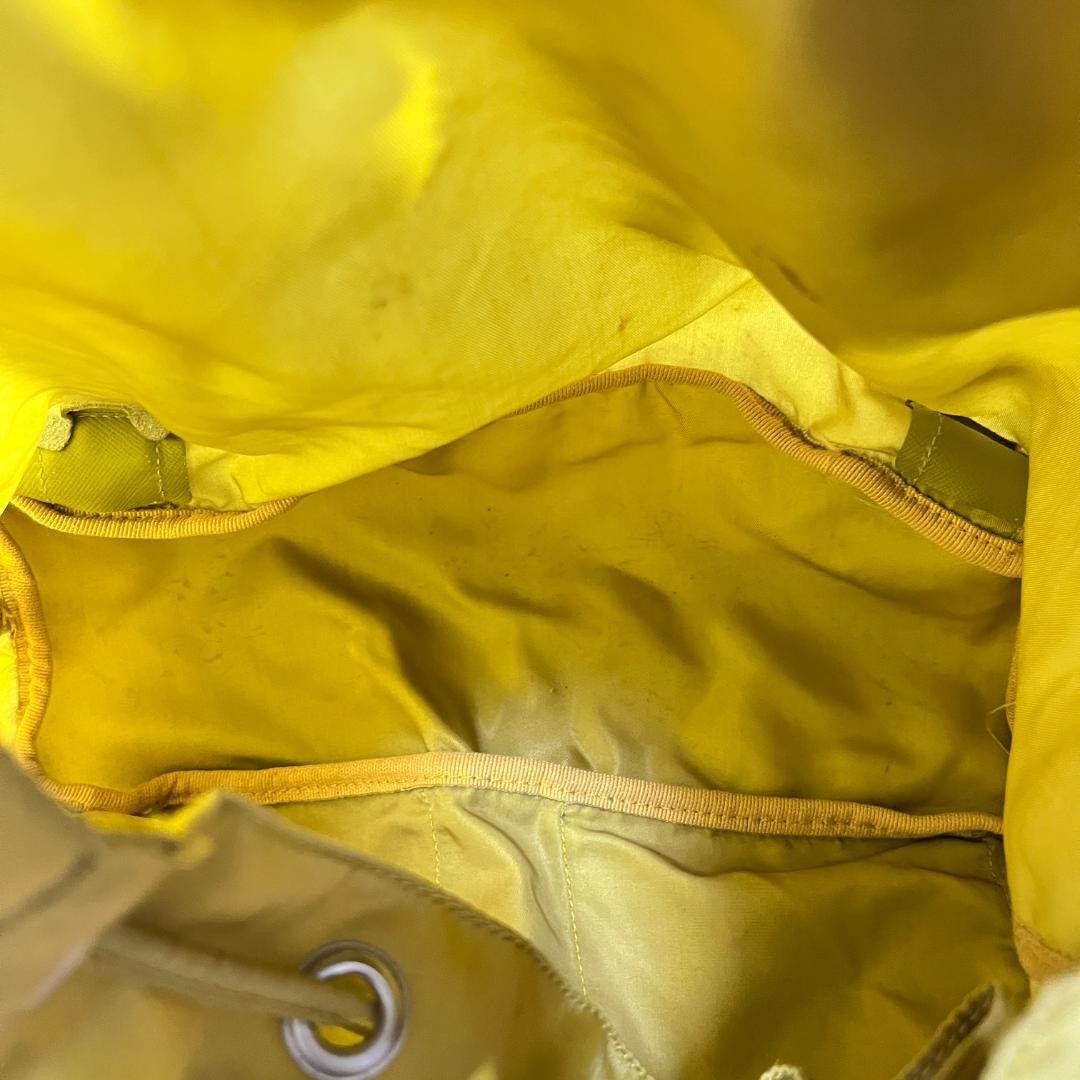 PRADA Nylon Rucksack Backpack Triangular Plate Us… - image 17