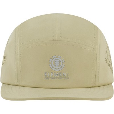 Camper Hat, Adult Strapback with Slight Curved Brim, Light Green, Size