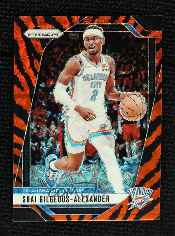 2024-25 Panini Prizm Choice Tiger Stripes Prizm Shai