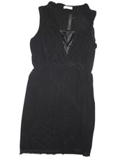 Tahari women's Holley sleeveless Jersey Sheath Dress - plus size 2X  - Black