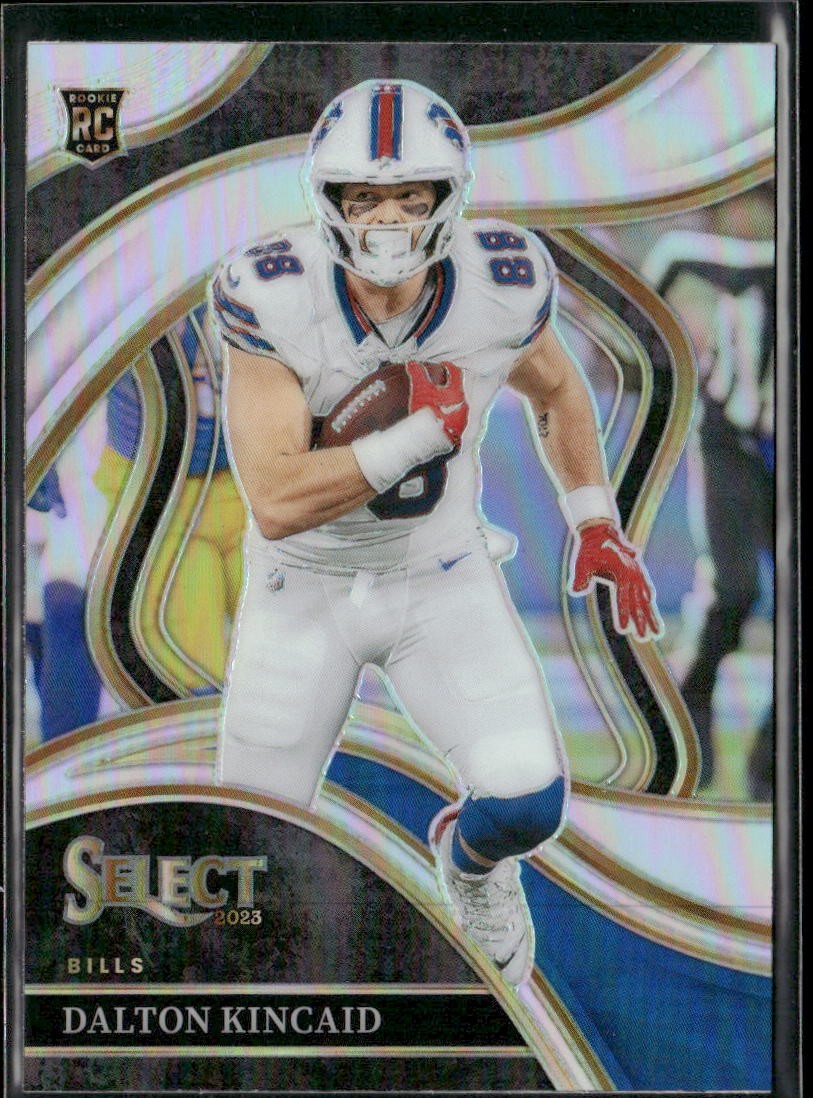 2023 Panini Select Dalton Kincaid Silver Prizms Rookie #281