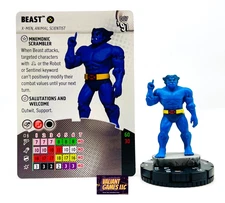 Marvel Heroclix Beast #007 w/ Card X-Men '97 Set