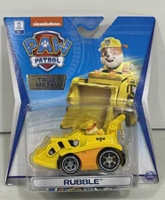 Nickelodeon Paw Patrol True Metal Rubble Bulldozer Diecast 3"