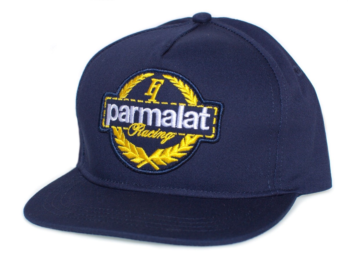 Rare Vintage Inspired Parmalat Racing Hat Flat Brim Late 90s Early Y2K Cap Retro Flat Cap 90s - Etsy main image 4
