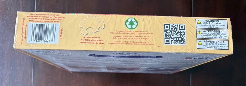 Springbok - Joy Around The World 1000 Pc Piece Jigsaw Puzzle Santa New & Sealed - Image 2 of 3