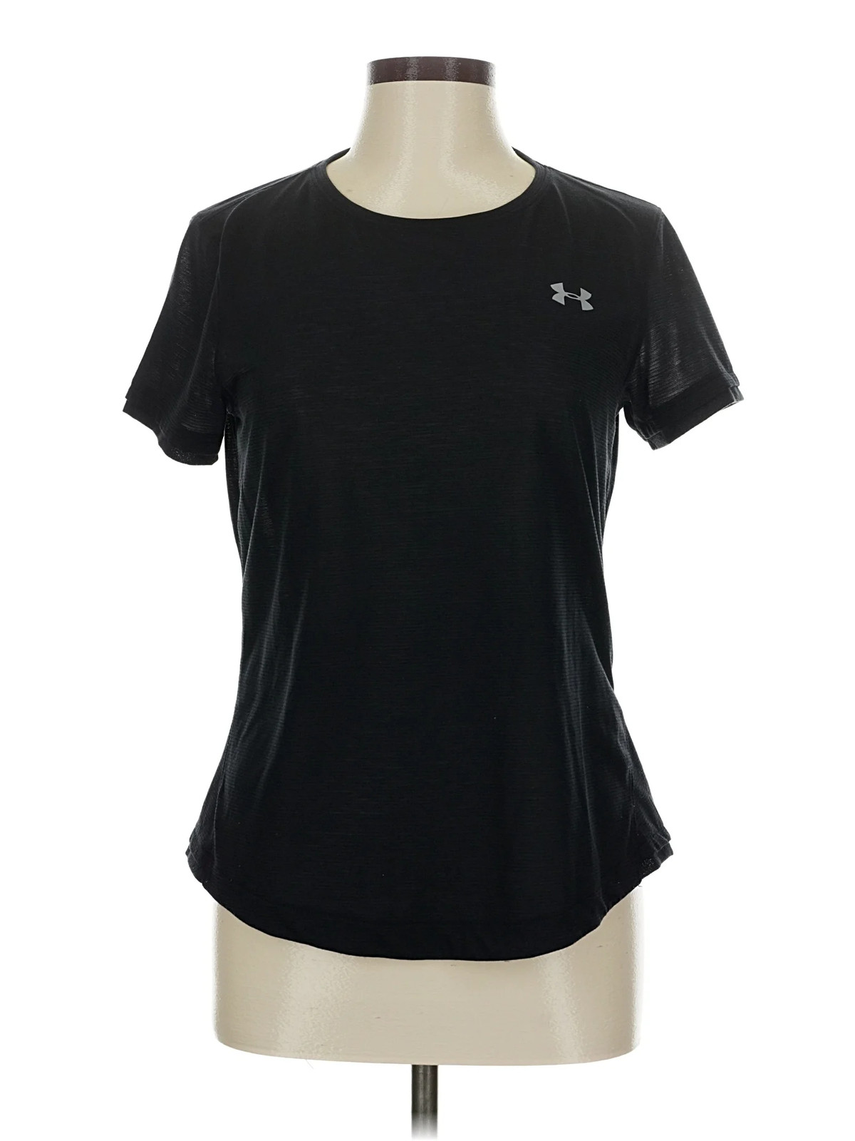 Under Armour Women Black Active T-Shirt M
