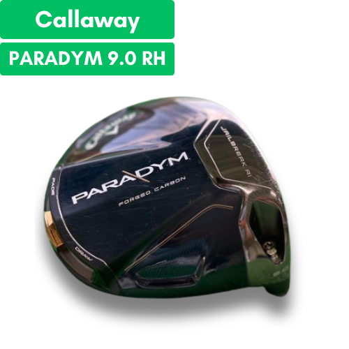 Pilote Callaway Paradym 9 Degrés – Main Droite – Tête Et Couvre-chef, état Très Bon