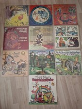 10xVintage Kinderschallplatten Märchen und P...