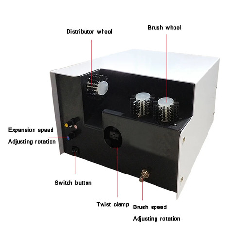 Máquina peladora, perforadora y prensadora para cables blindadosMáquina prensadora de cables - Imagen 5 de 11
