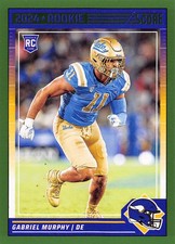 Gabriel Murphy 2024 Score 376 Minnesota Vikings Rookie Football Card