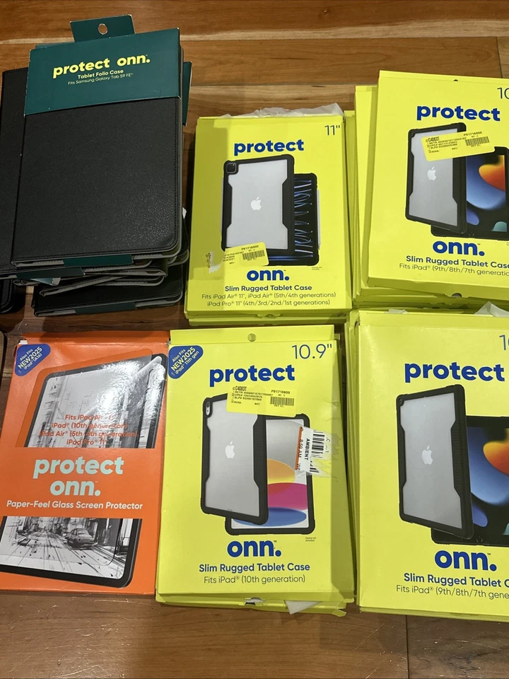 ЛОТ ИЗ 39 чехлов для планшетов ONN Samsung A9 S9 FE iPad 2019-2021 (7 8 9 поколения) - Изображение 4 из 4