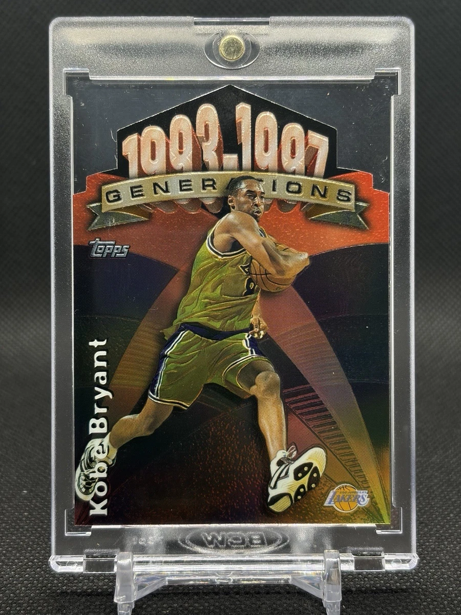 Kobe Bryant Basketball 1997-98 Season Sports Trading Cards