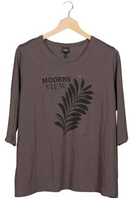 Ulla Popken T-Shirt Damen Shirt Kurzärmliges Oberteil Gr. EU 58 Baum... #wg05tmb