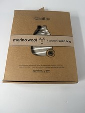 Woolino 4 Season Baby Sleep Bag, Merino Wool Organic Cotton, Earth 2-4 years