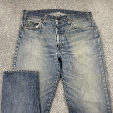 Levi s 505 Orange Tab Jeans 35x31 Fit 33x31 Talon Vintage 1978 20505-0217 USA