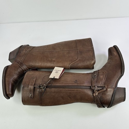 Neu mit Etikett Ariat Wild Flower braune Damen-Westernstiefel – Größe 5,5B - Bild 3 von 10
