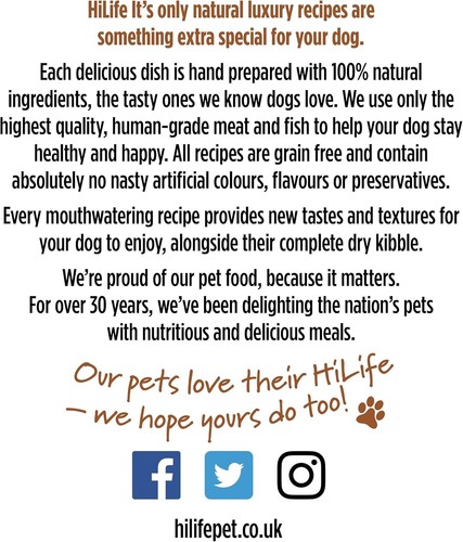 HiLife it's only natural Wet Dog Food - The Luxury Wholesome Hamper with Chicke - Picture 9 of 10