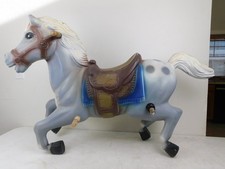 Vintage ART Blow Mold Rocking Riding Horse Flexible Flyer Co. No Base 1980s