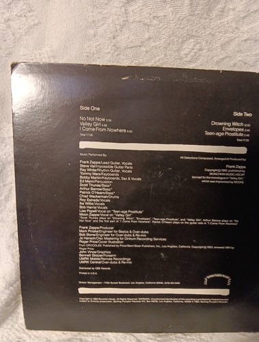 Frank Zappa - Ship Arriving Too Late To Save A Drowning Witch LP 1982 VG/G+  - Afbeelding 13 van 14