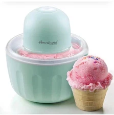 NEW  Americana by Elite Gourmet Pint EIM1205M Ice Cream Maker, 1 Pint Capacity