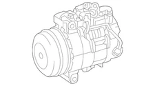 Genuine Mercedes-Benz Remanufactured Refrigerant Compressor 000-830-37-02-80