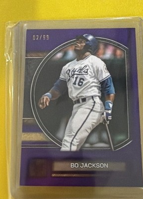 2025 Topps Museum Collection - Bo Jackson #27 Amethyst /99