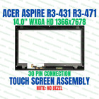 Acer Aspire R14 R3-431 R3-431T Touch LED LCD Screen Digitizer Assembly