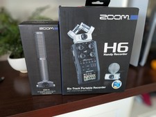 Zoom H6 All Black 6-track Portable Recorder