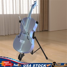 Adjustable Foldable Cello/Bass Instrument Stand Black US