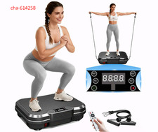 Vibration Plate Exercise Machine, Vibration Plate for Lymphatic Drainage Weight