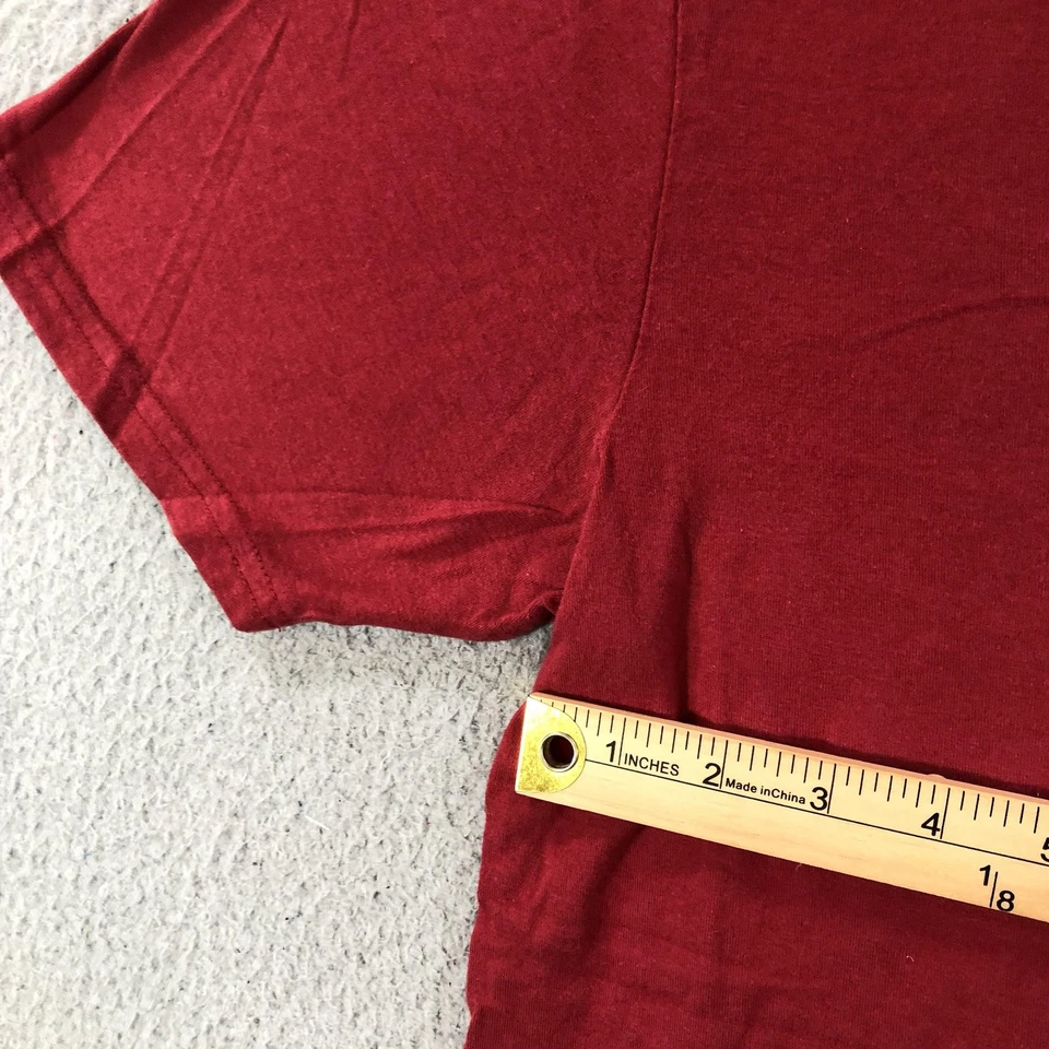 Volcom Shirt Mens XL Red Premium Quality Stone Made Graphic Tee Casual Cotton - Image 2 of 4