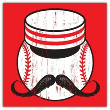 Cincinnati Reds MLB Baseball Car Bumper Sticker Decal "SIZES" ID:5