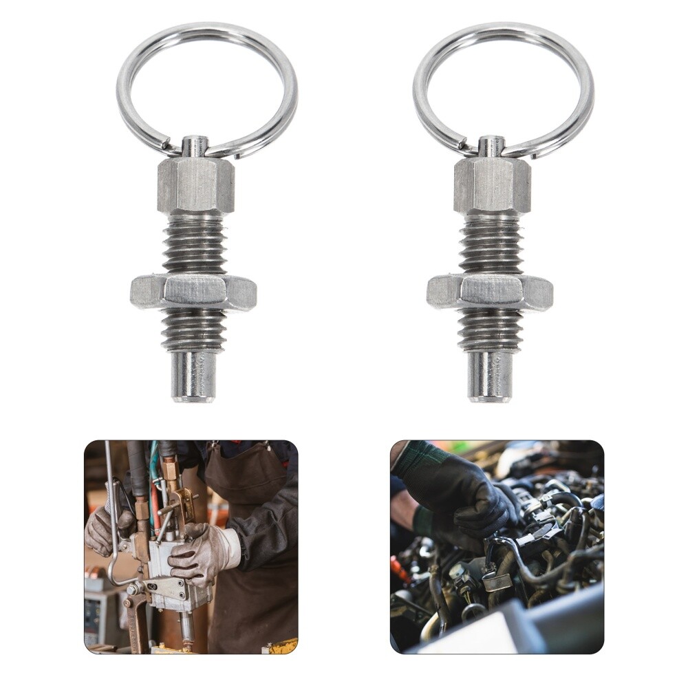 M10 Cam Index Plunger Spring Loaded Retractable Index pin with Rest Locking pins