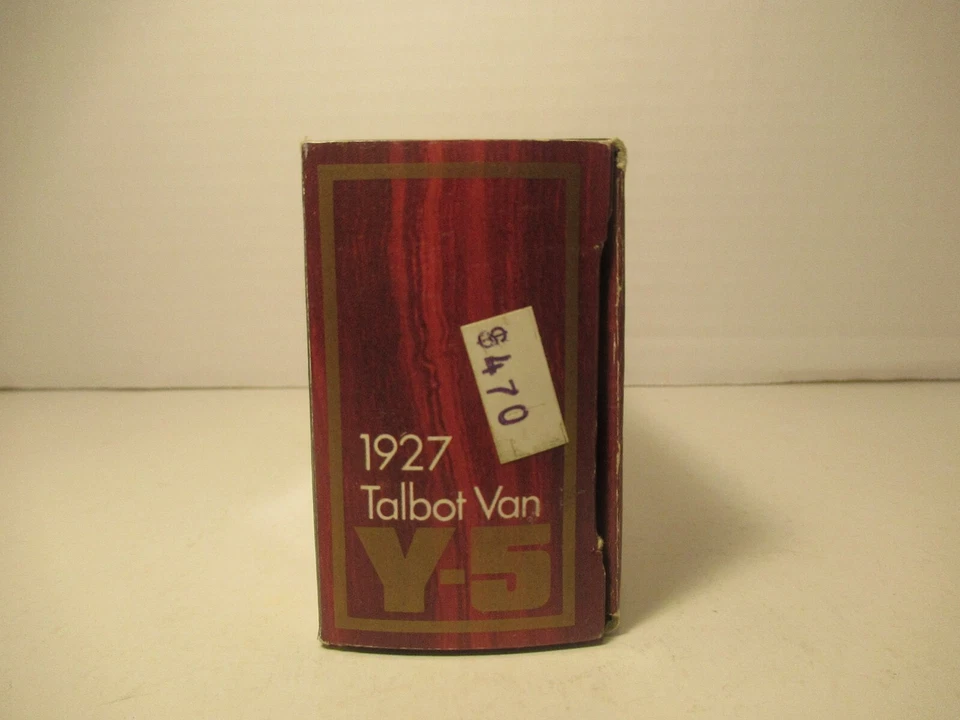 Vintage 1977 Matchbox Car Models of Yesteryear Y-5 1927 Talbot Lipton's Tea Van - Image 3 of 4