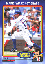 Mark Grace Nickname Parallel 2024 Topps Chris Berman Boomer's Baseball Card