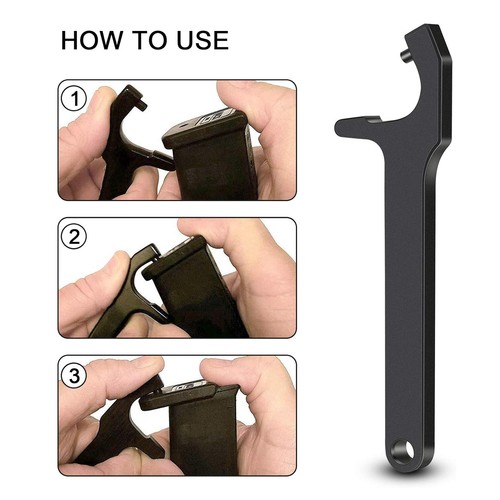 Handgun Front or Rear Sight Pusher Tool with Magazine Disassembly Tool for Glock - Picture 12 of 14