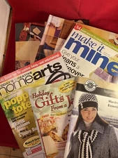 Lot of 6 books; Wardrobe essentials, homearts, Make It Mine, Creative Living, 