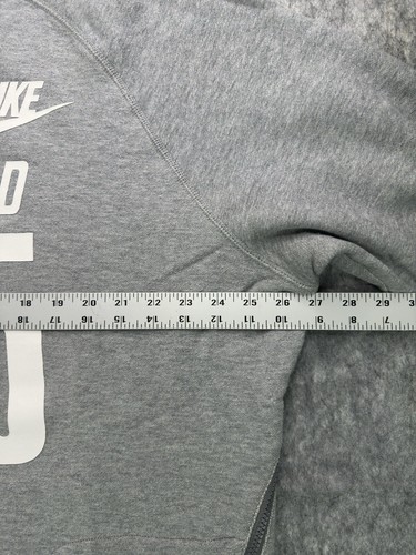 Nike Sportswear Crewneck Sweatshirt Mens XXL 2XL Grey Track and Field AW77 - Picture 7 of 10