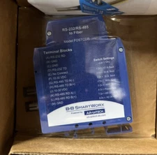 B&B Electronics FOSTCDR RS-232/RS-485 to Fiber Optic Converter Multimode Signal