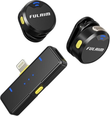 Mini Mikrofon Revers Wireless Lavalier für IPHONE IPAD, 48KHz 24Bit 24h