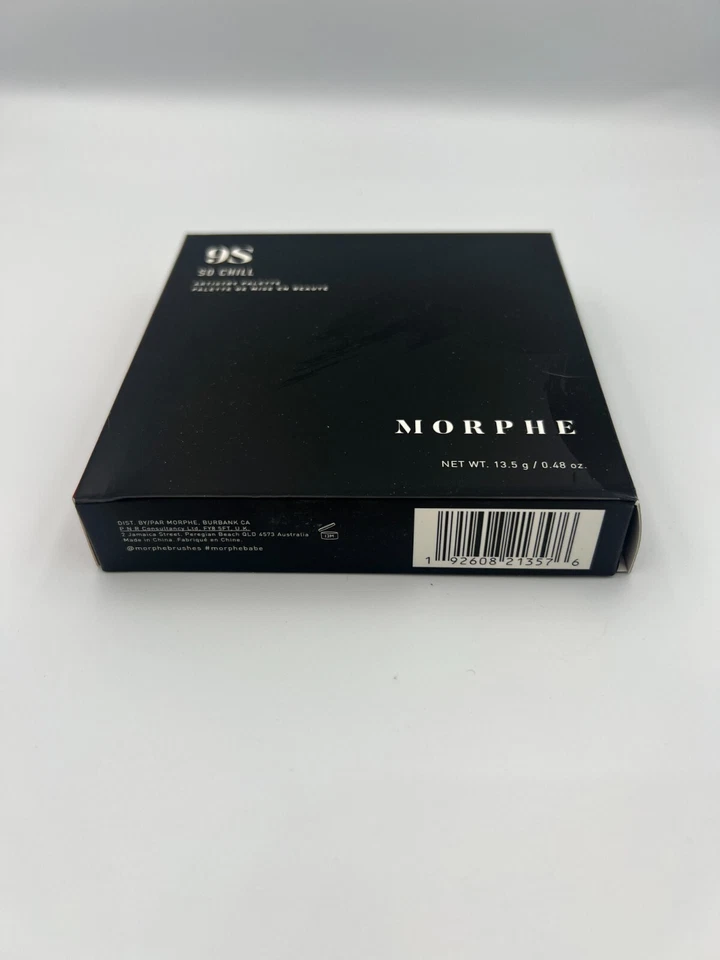 Morphe 9S So Chill Artistry Eyeshadow Palette | 9 Cool-Toned Shades | NEW IN BOX - Image 4 of 4