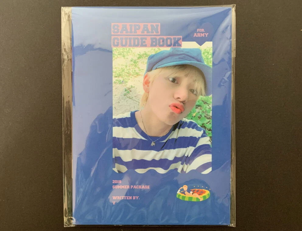 BTS-2018 BTS SUMMER PACKAGE IN SAIPAN TAEHYUNG GUIDE BOOK ONLY