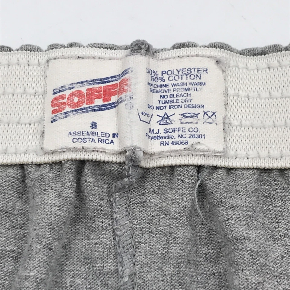 Винтажные серые беговые шорты Soffe женские размер S 26 талия 2 1/2 по внутреннему шву - Изображение 4 из 4
